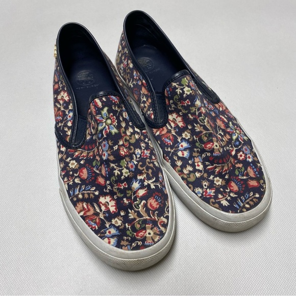 Tory Burch Shoes - Tory Burch Hanover Floral Slip On Sneaker